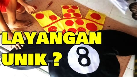 Layangan domino, layangan kreasi unik | layang-layang rareangon bali - YouTube