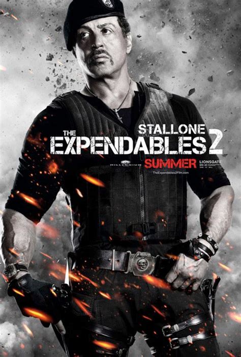 Expendables 2 Character Posters - Everything Action