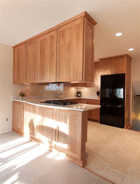 Custom Kitchen Remodel with Natural Red Birch Cabinets | Birch kitchen cabinets, Custom kitchen ...