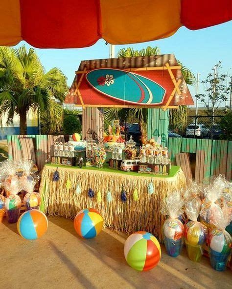 Hawaii Beach Party Ideas