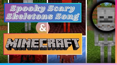 Spooky Scary Skeletons Song | MINECRAFT SONG - YouTube