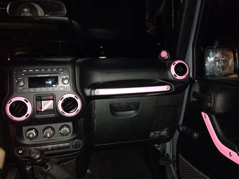 Pink Jeep Wrangler: More interior Pink Jeep Wrangler, Jeep Wrangler ...