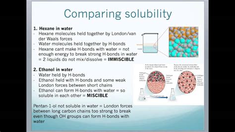 Intermediate Bonding/ Polarity/Solubility and Intermolecular Bonding - YouTube