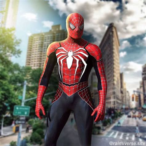 Welcome to Earth-96283 on Instagram: “Raimi PS4 suit style. I have to say, the PS4 suit is my ...