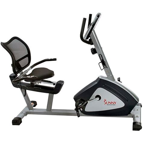 Sunny Health & Fitness SF-RB4958 Endurance Zone Training Recumbent Bike ...