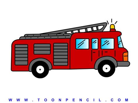 Fire Truck Drawing #easyfiretruckdrawingforkids #FireTruckDrawing #firetruckdrawingcartoon #fire ...