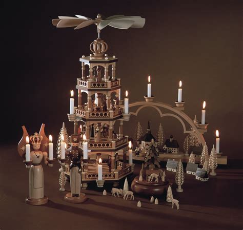 Oh, by the way...: Schwibbogen, Christmas Pyramid, and Angel Chimes