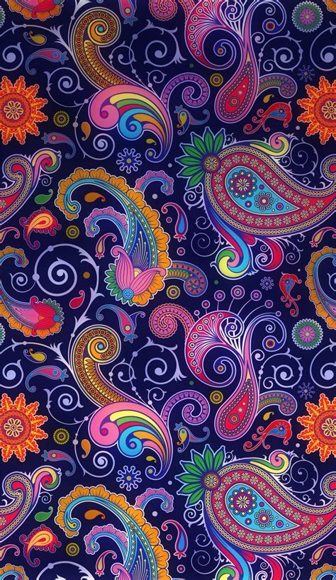 Paisley iPhone Wallpapers - Top Free Paisley iPhone Backgrounds ...