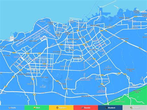 Jeju Island Neighborhood Map