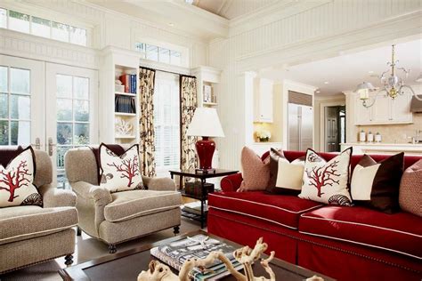 Red Color Interior Design Ideas - Small Design Ideas