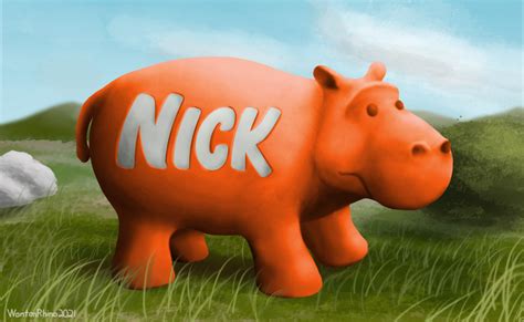 Nick Jr - Orange Hippo by WontonRhino on DeviantArt