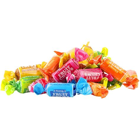 Tootsie Roll Fruit Chews Assorted Flavors - 5 lbs (80 oz) - Bulk Candy