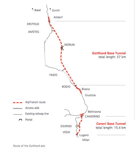 Gotthard Tunnel, World Record in Alps, Completes After Nearly Two ...