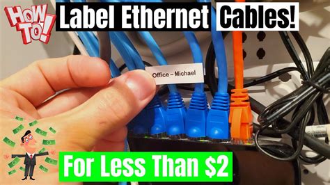 LABELING YOUR ETHERNET CABLES HOW TO - HOME NETWORKING 2021- EASY ...