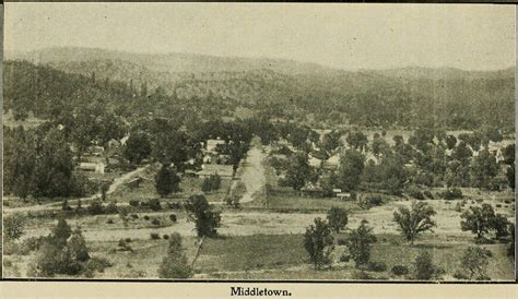 Middletown c.1875 ? - South Lake County, California, History