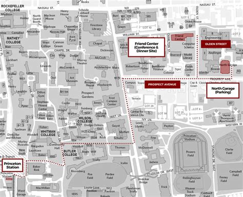 Campus Maps and Directions | Princeton Japanese Pedagogy Forum