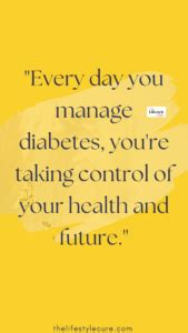 50 Inspirational Diabetes Quotes - www.thelifestylecure.com