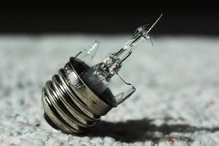 Broken Bulb | This little guy had been stuck in my lava lamp… | Flickr