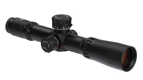 4-28x50 40mm IOR RECON Tactical FFP, Mil/Mil, SHX-68 illum. reticle - Precision Defence ...