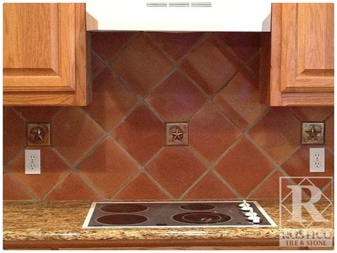 Terracotta Tiles Kitchen Backsplash | Kitchen tiles backsplash, Kitchen ...