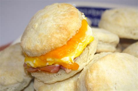 Biscuit Breakfast Sandwiches