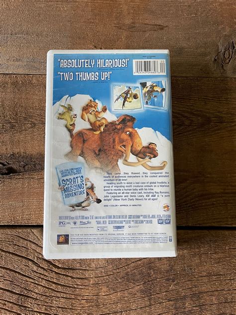 Vintage VHS Movie ice Age 2002 - Etsy