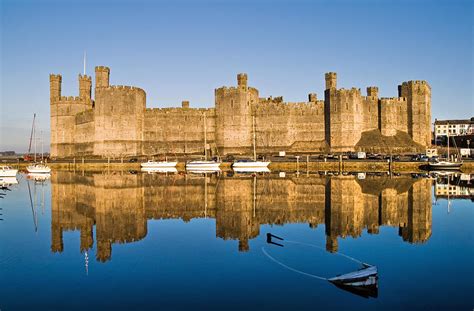 Carnarvon Castle North Wales by George Standen