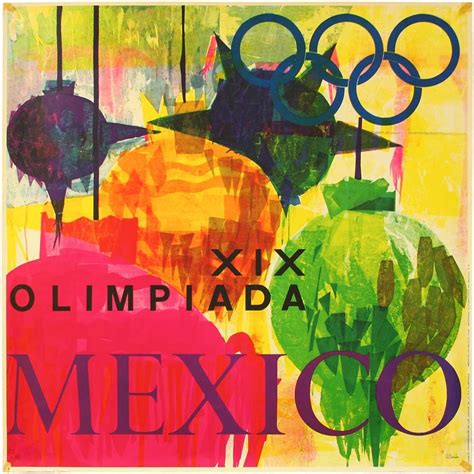 Mexico Olympics (1968) | Vintage poster art, Poster, Vintage ...