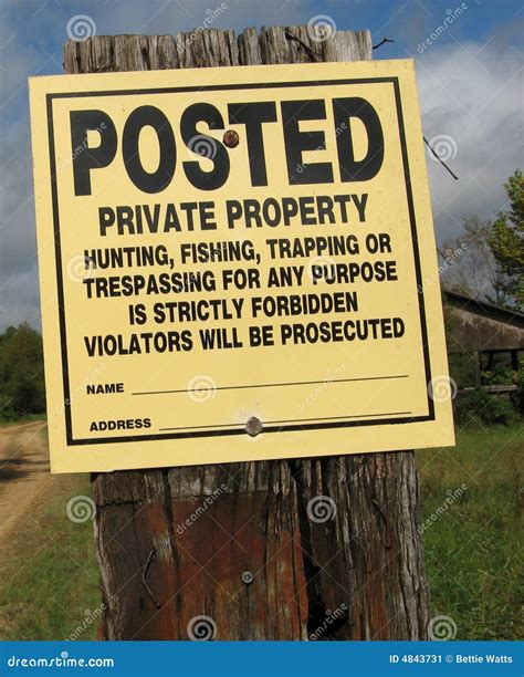 Posted Sign On The Hiking Trail To Mt Diablo Peak Royalty-Free Stock ...