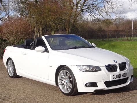 BMW 3 Series 3.0 325i M Sport, Hardtop Convertible, White, 218 HP | in Hornchurch, London | Gumtree