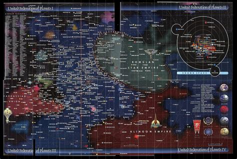 star trek - Is there a galactic map showing the homeworlds of the various humanoid species ...