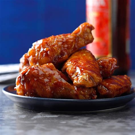 Honey-Barbecue Chicken Wings Recipe | Taste of Home