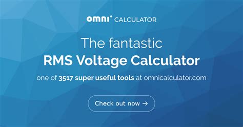 RMS Voltage Calculator | Common Waveforms