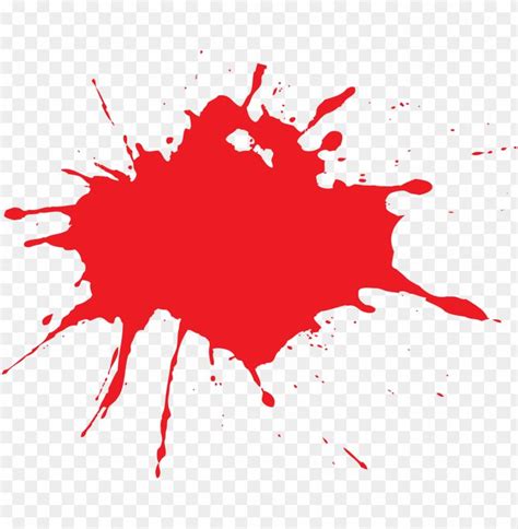 red paint splash png PNG image with transparent background png - Free PNG Images | Paint splash ...