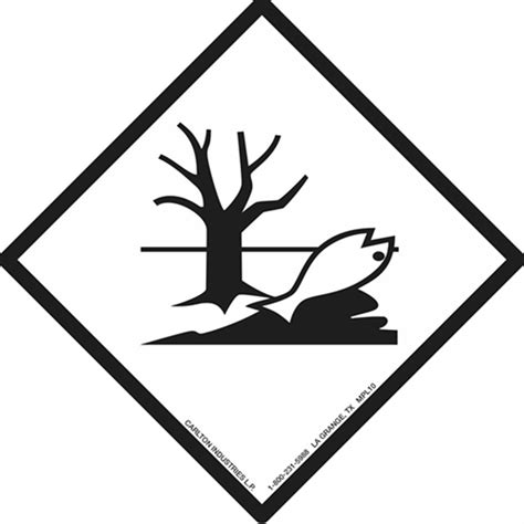 Marine Pollutant Markings Placard | Carlton Industries