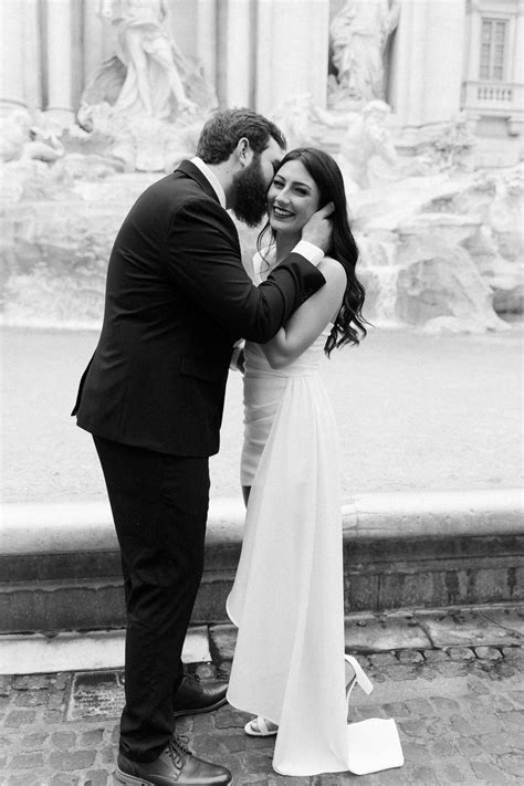 Trevi Fountain Wedding Rome | Emma + Jayce | Silvia Poropat Weddings