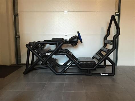 PVC build F1 style cockpit - Sim Racing Rigs / Cockpit - InsideSimRacing Forums | Racing chair ...