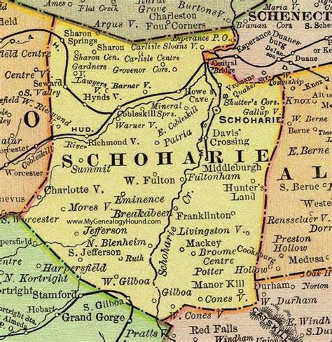 Schoharie County Map Viewer: The Ultimate Guide For 2023 - Map of ...