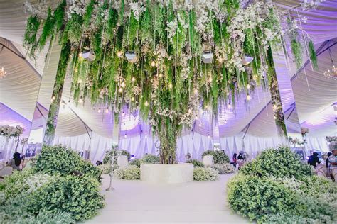 Pelamin Pokok 360 Garden Theme Weddings | Garden theme wedding, Garden theme, Plants