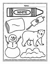 Learn Your Colors  White Coloring Page By Rebecca Burk Illustrations sketch template