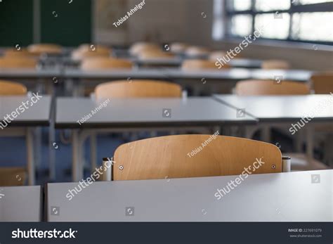 Empty Classroom Background Stock Photo (Edit Now) 227691079