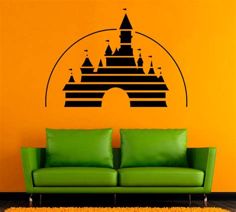 Castello Disney Logo parete Interior Design vinile Decal | Etsy