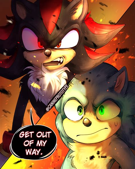 Shadow The Hedgehog Vs Sonic The Hedgehog Drawings