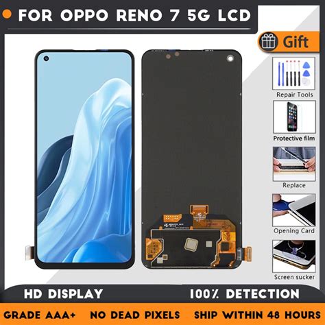 6.43” AMOLED for OPPO Reno 7 5G LCD LCD Display Touch Screen Assembly ...