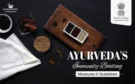 Ministry Of AYUSH - Ayurveda's Immunity - Boosting Measures & Guideline