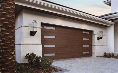 Modern & Contemporary Faux-Wood Garage Doors | Clopay Canyon Ridge Modern