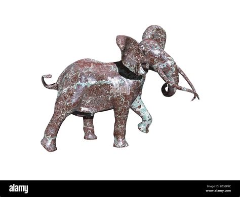 Bull elephant with long tusks Stock Photo - Alamy