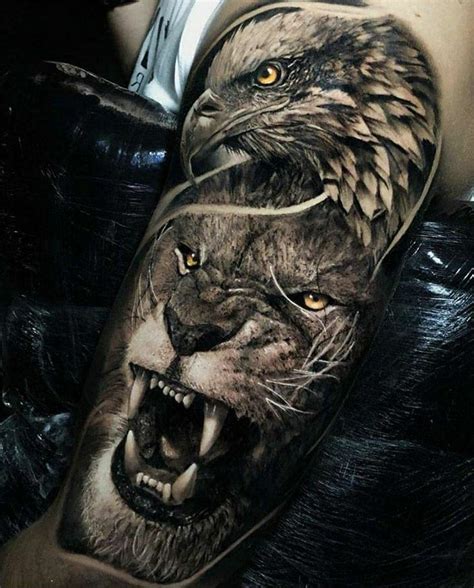 Pin by Azizi Rassa on Tattoo in 2020 | Arm tattoos for guys, Animal tattoo, Tattoos