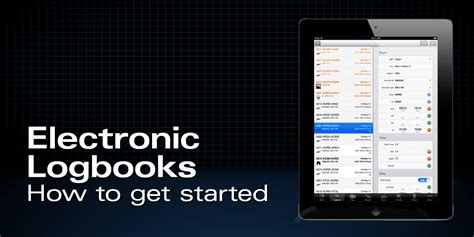 Electronic logbook apps – how to get started - iPad Pilot News