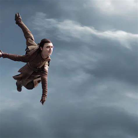 arya stark flying through the sky | Stable Diffusion | OpenArt